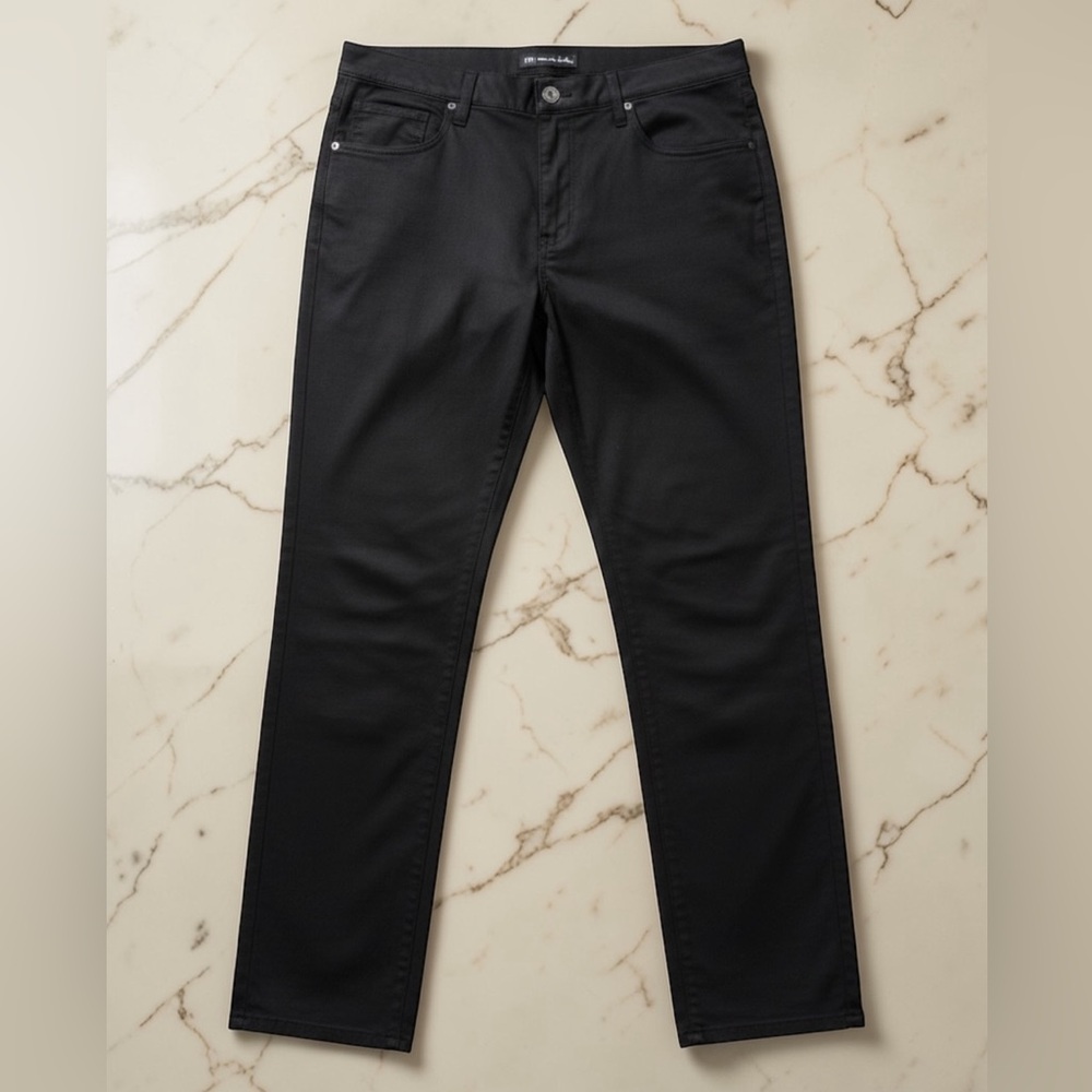 Travis Matthew Men’s Black Performance Straight Leg Lightweight Casua Golf Pants